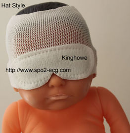 중국 모자 작풍 단일 용도 신생아 광선 요법 눈 가면 L S M 크기 소프트 터치 협력 업체